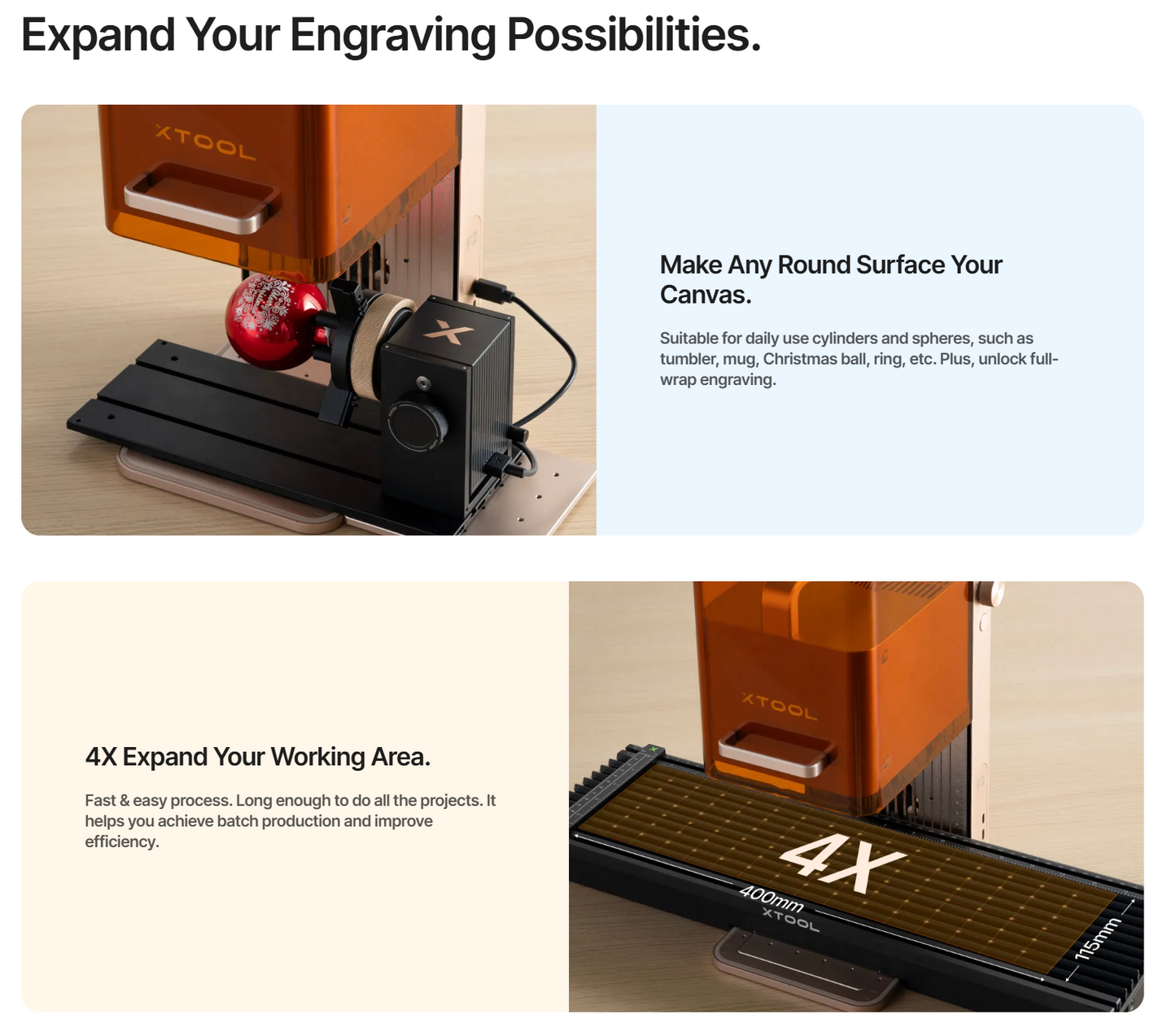 xTool F2 Portable Laser Engraver