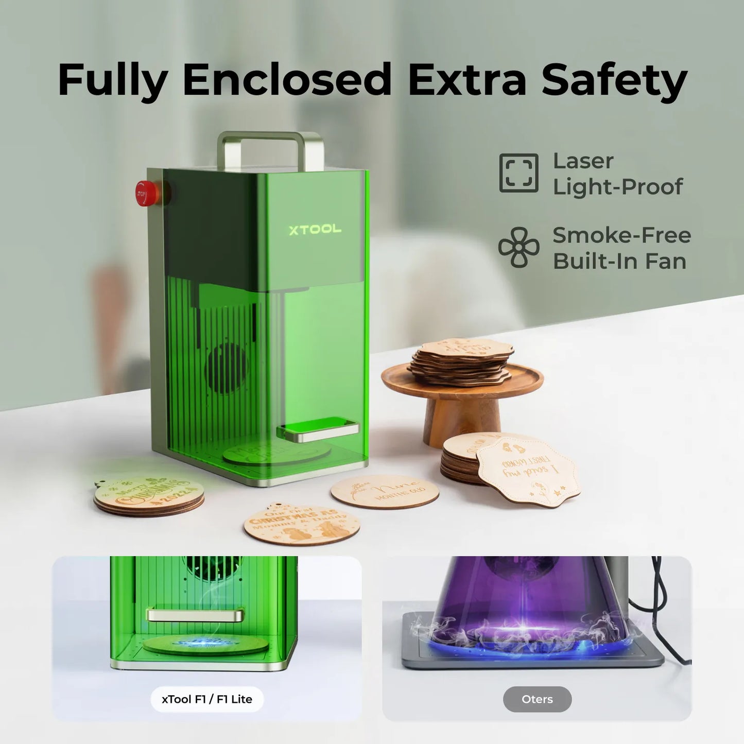 xTool F1 / F1 Lite Fast and Portable Laser Engraver