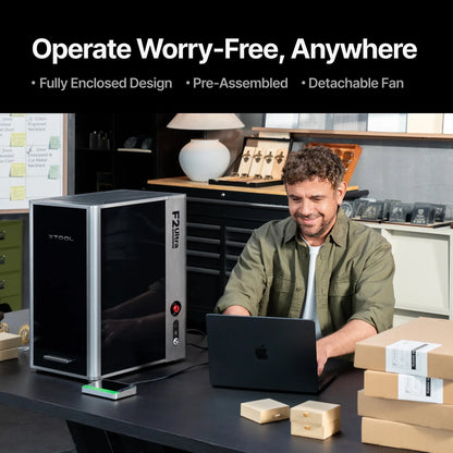 xTool F2 Ultra 60W MOPA Fiber Laser Engraver – Single Unit