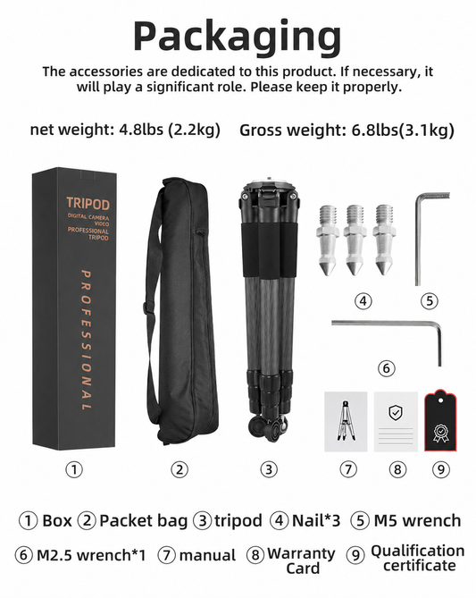 Carbon Fibre Tripod